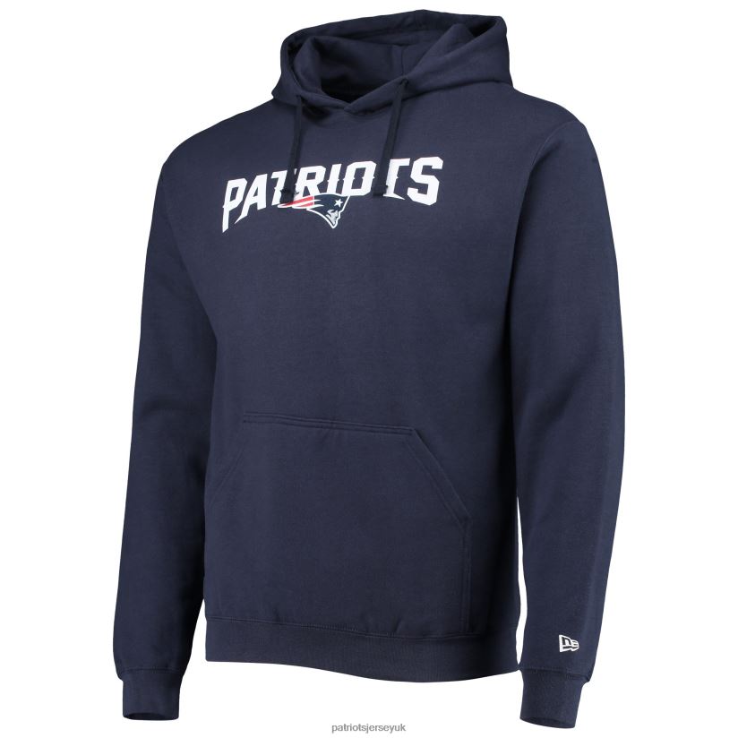 New Era Navy Local Pack Pullover Hoodie Men Patriots Jersey Clothing 6B6H8J659