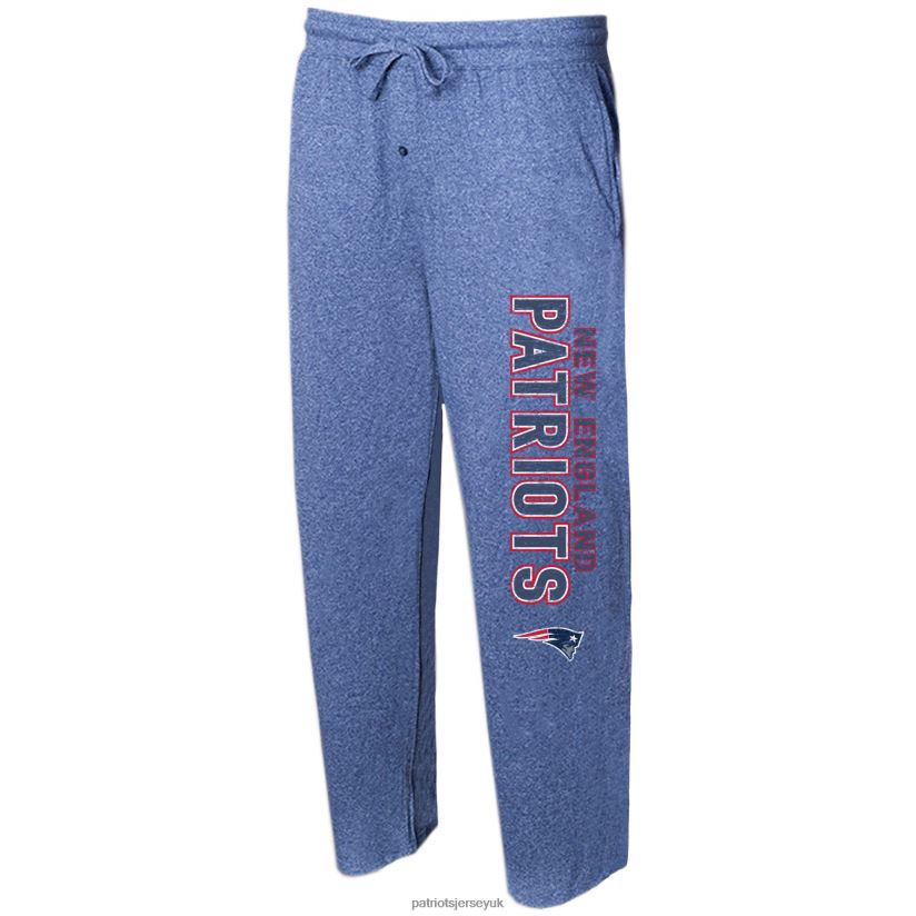 Concepts Sport Heather Navy Quest Knit Lounge Pajama Pants Men Patriots Jersey Clothing 6B6H8J1267