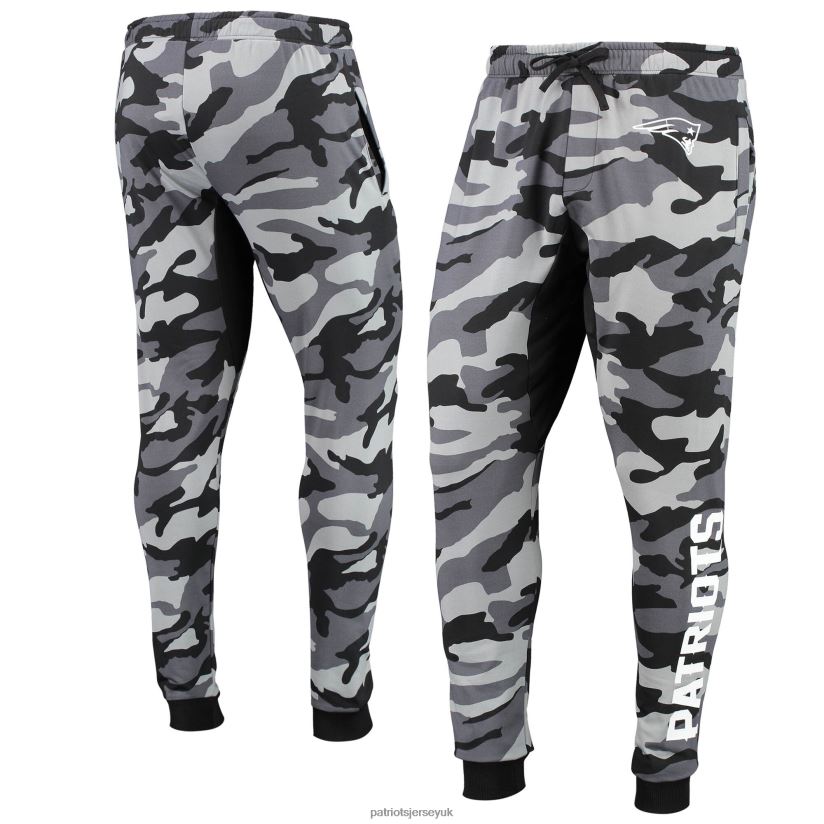 FOCO Black Camo Jogger Pants Men Patriots Jersey Clothing 6B6H8J1258