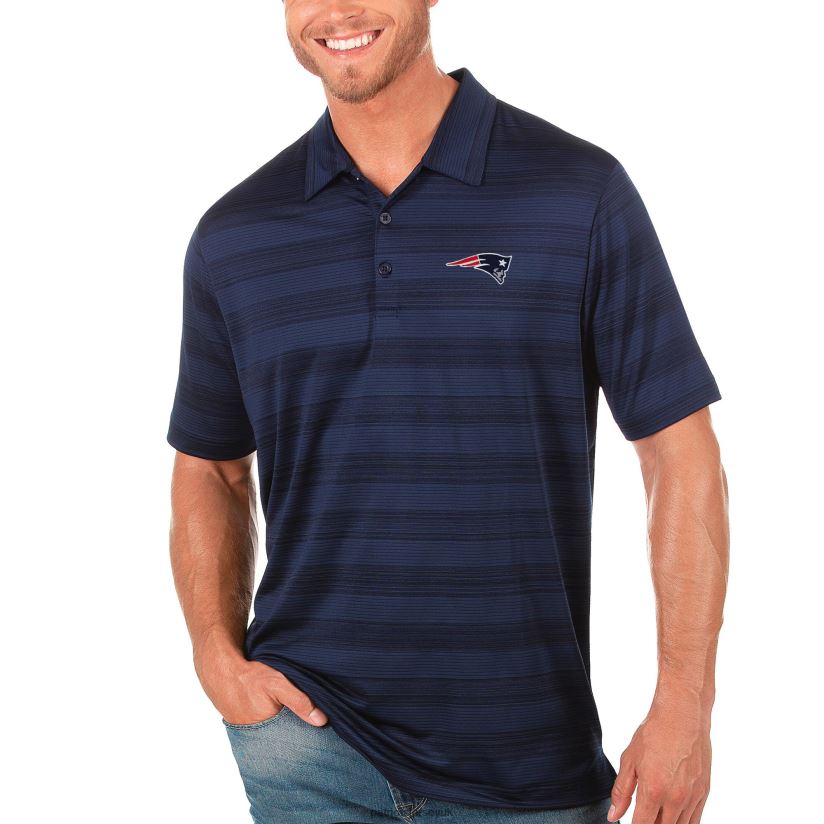 Antigua Navy Compass Polo Men Patriots Jersey Clothing 6B6H8J1338