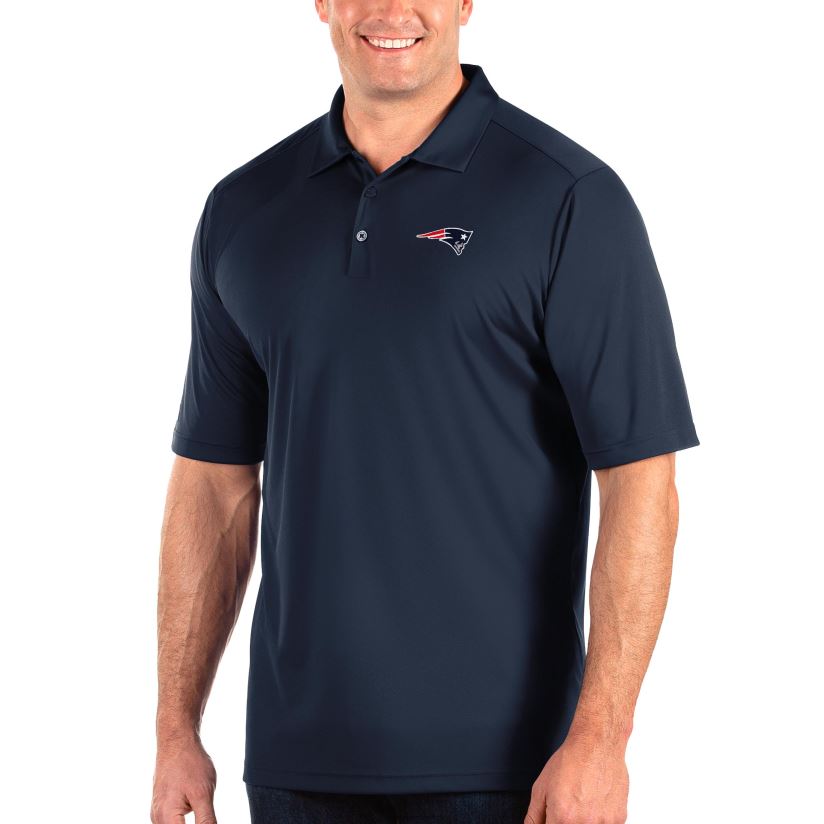 Antigua Navy Tribute Big & Tall Polo Men Patriots Jersey Clothing 6B6H8J1548