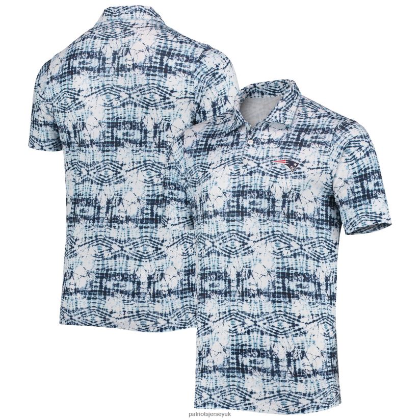 Antigua Navy Vivid Polo Men Patriots Jersey Clothing 6B6H8J1410