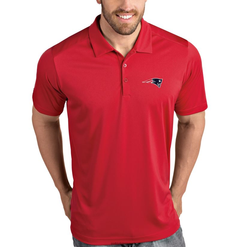 Antigua Tribute Polo - Red Men Patriots Jersey Clothing 6B6H8J1392
