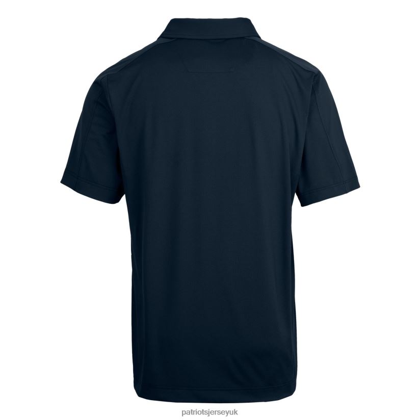 Cutter & Buck Navy Big & Tall Prospect Textured Stretch Polo Men Patriots Jersey Clothing 6B6H8J1411
