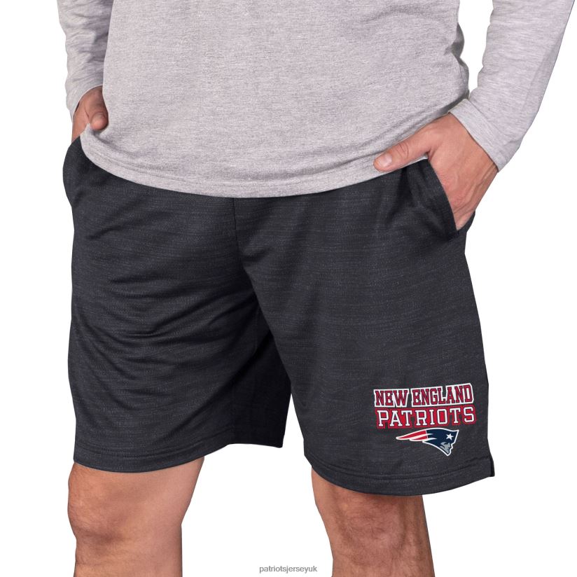 Concepts Sport Charcoal Bullseye Knit Jam Shorts Men Patriots Jersey Clothing 6B6H8J1725