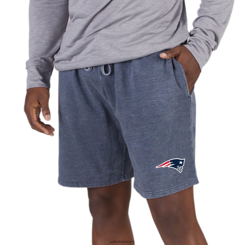 Concepts Sport Navy Trackside Fleece Jam Shorts Men Patriots Jersey Clothing 6B6H8J1698