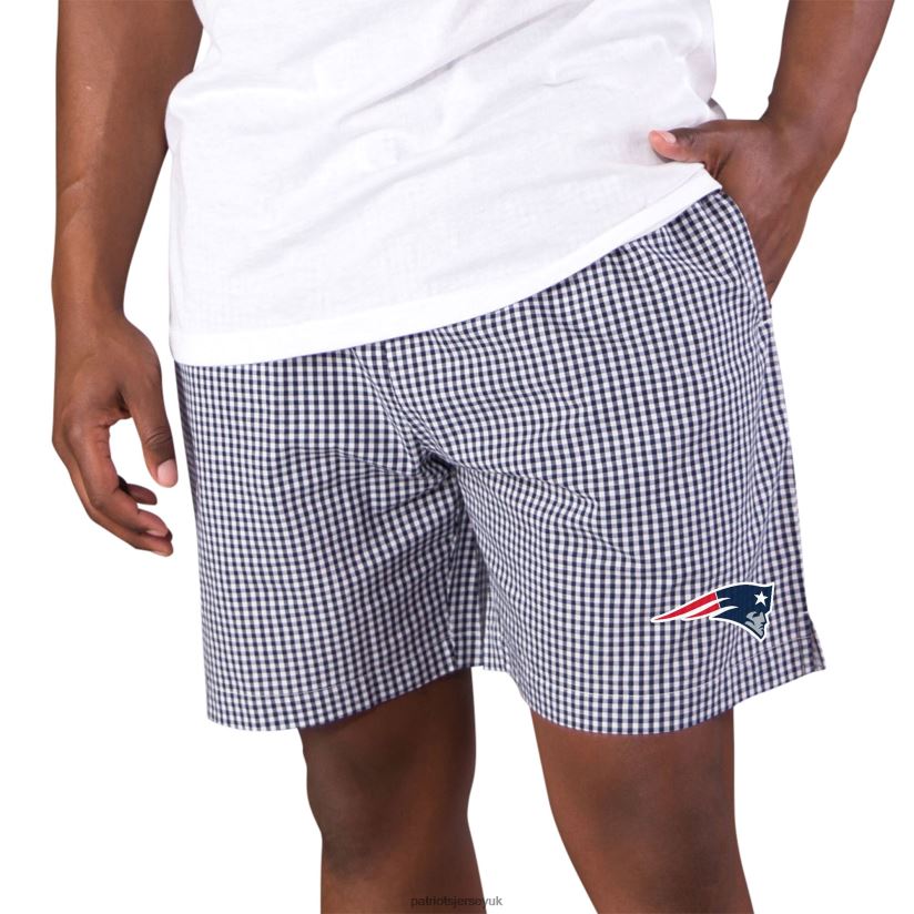 Concepts Sport Navy/White Tradition Woven Jam Shorts Men Patriots Jersey Clothing 6B6H8J1703