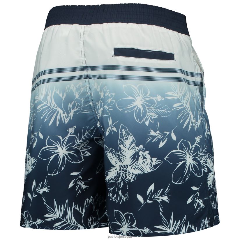 G-III Sports by Carl Banks Navy Island Volley Swim Shorts Men Patriots Jersey Clothing 6B6H8J1706