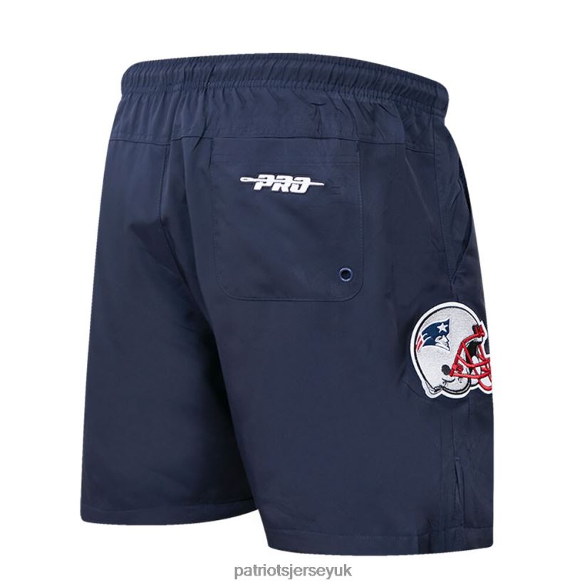 Pro Standard Navy Woven Shorts Men Patriots Jersey Clothing 6B6H8J1739