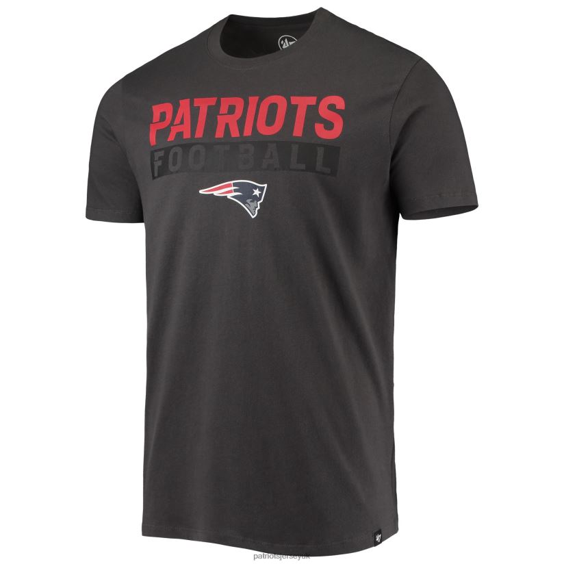 47 Charcoal Dark Ops Super Rival T-Shirt Men Patriots Jersey Clothing 6B6H8J1890