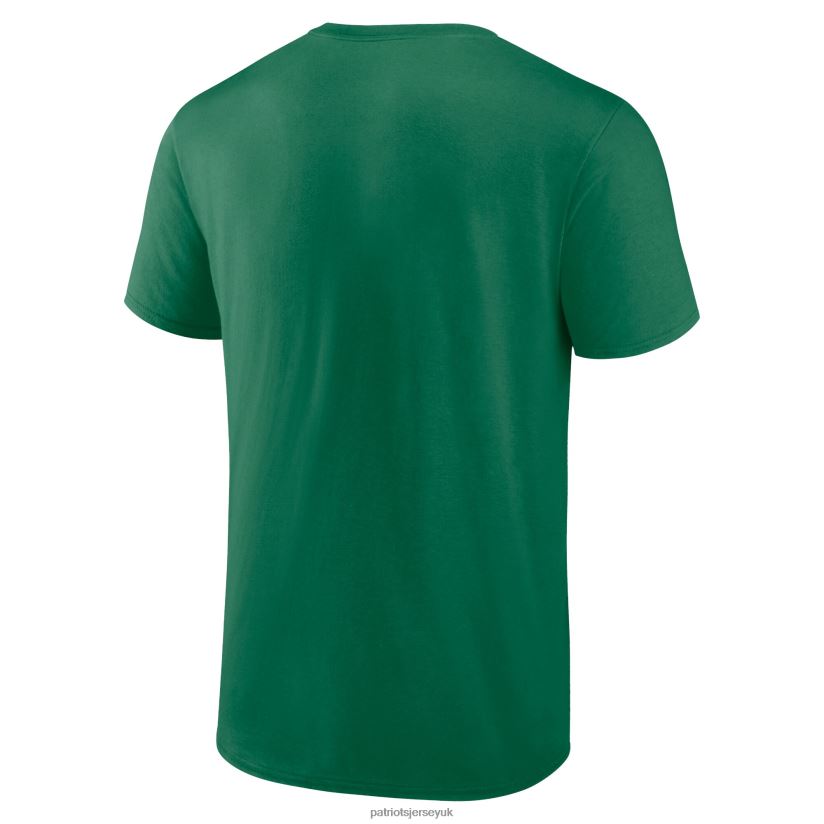 Fanatics Branded Kelly Green Celtic Clover T-Shirt Men Patriots Jersey Clothing 6B6H8J2004