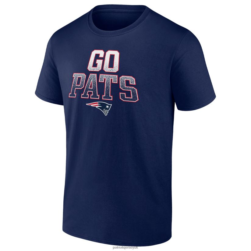 Fanatics Branded Navy Chiefs Kingdom Heavy Hitter T-Shirt Men Patriots Jersey Clothing 6B6H8J1982