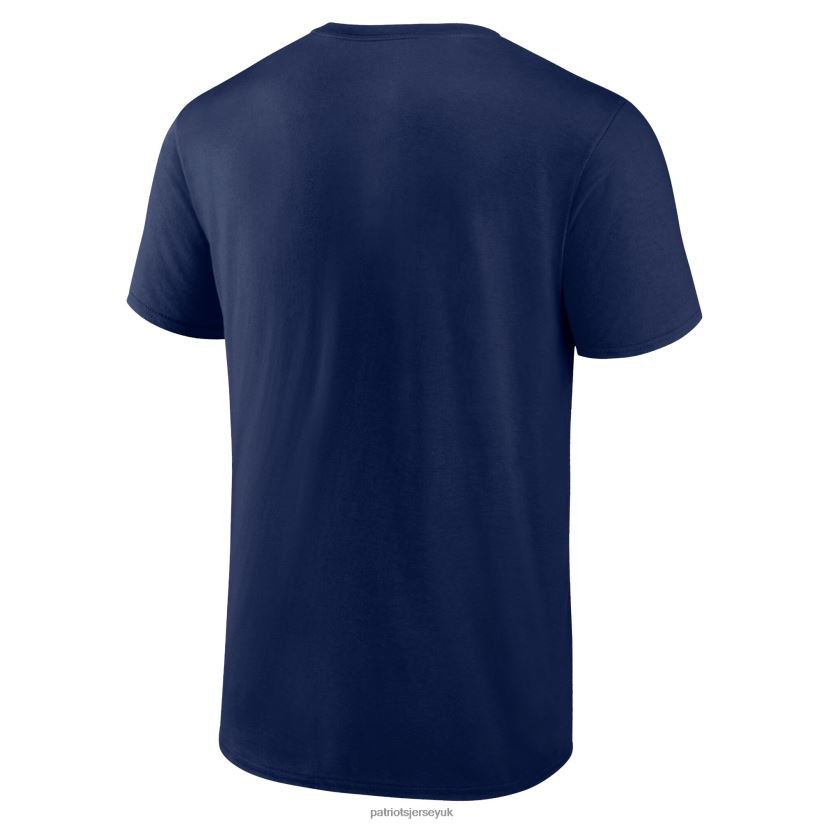 Fanatics Branded Navy/Heathered Gray T-Shirt Combo Pack Men Patriots Jersey Clothing 6B6H8J2054