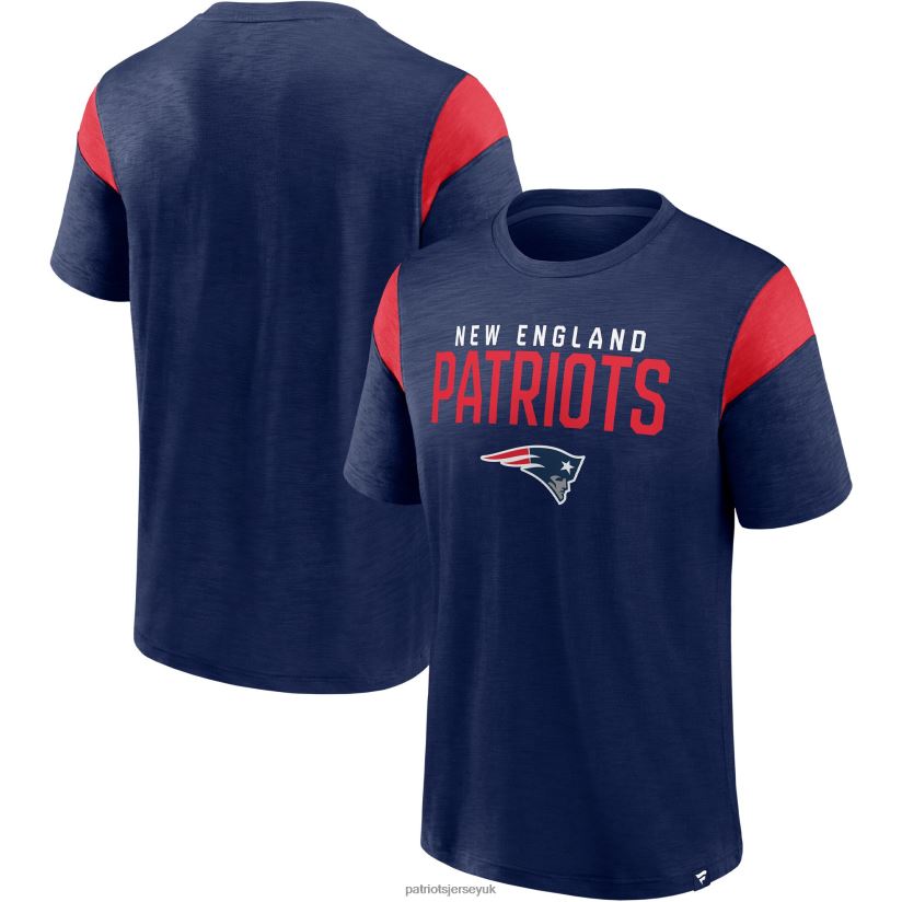 Fanatics Branded Navy Home Stretch Team T-Shirt Men Patriots Jersey Clothing 6B6H8J1838