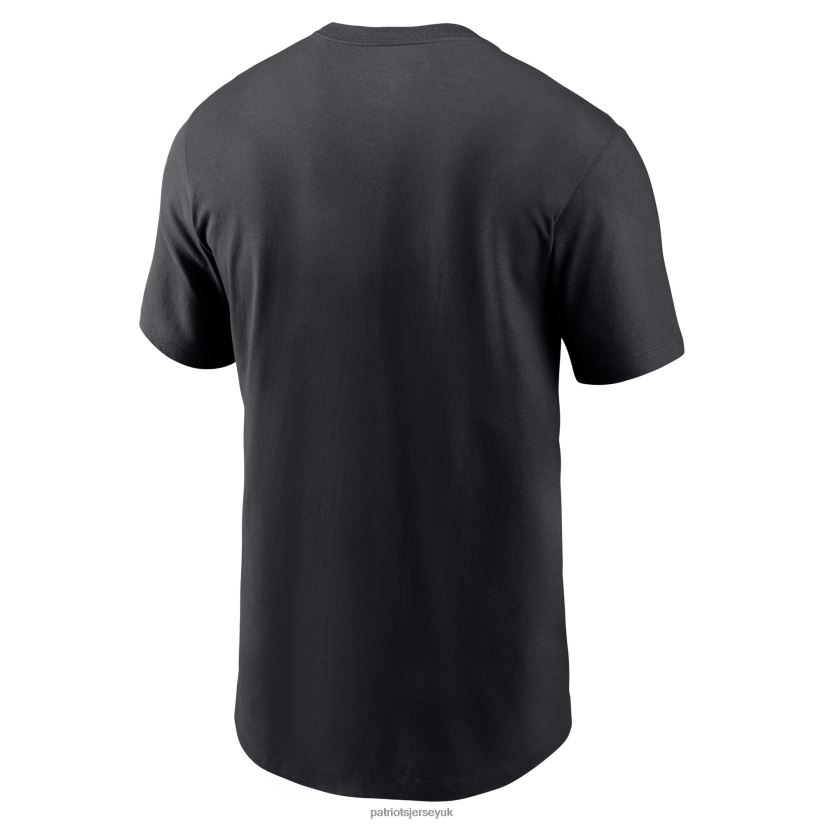 Nike Black RFLCTV T-Shirt Men Patriots Jersey Clothing 6B6H8J1809
