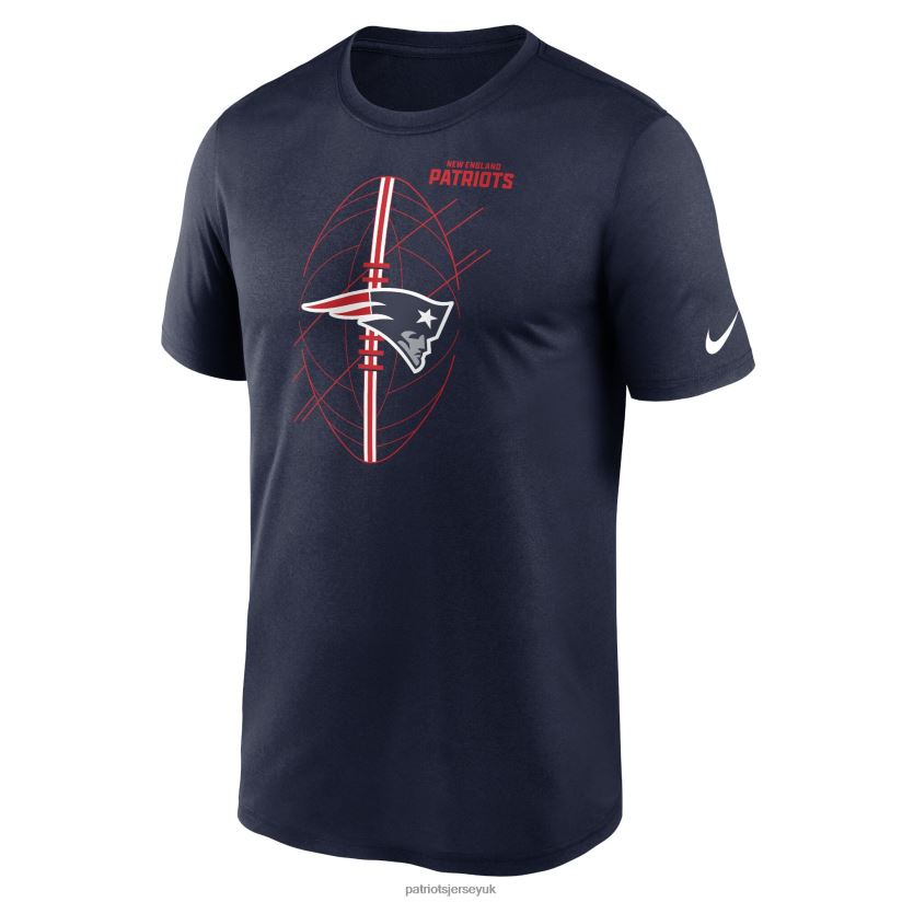 Nike Navy Legend Icon Performance T-Shirt Men Patriots Jersey Clothing 6B6H8J1817