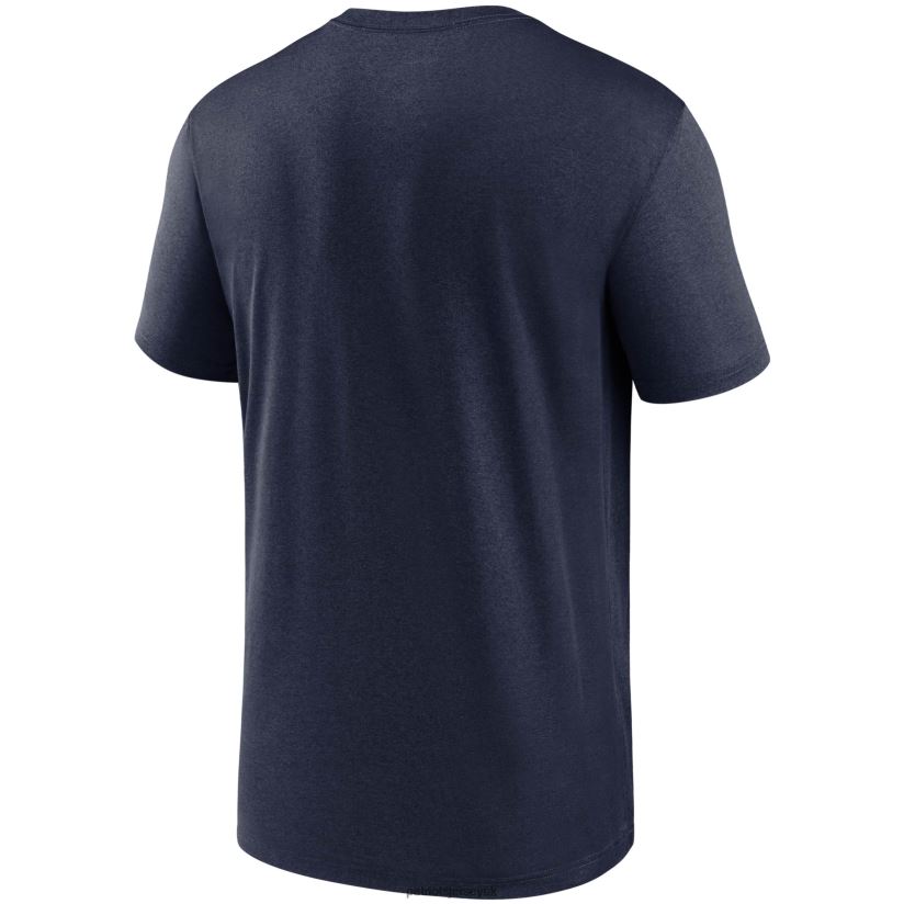 Nike Navy Legend Microtype Performance T-Shirt Men Patriots Jersey Clothing 6B6H8J2015