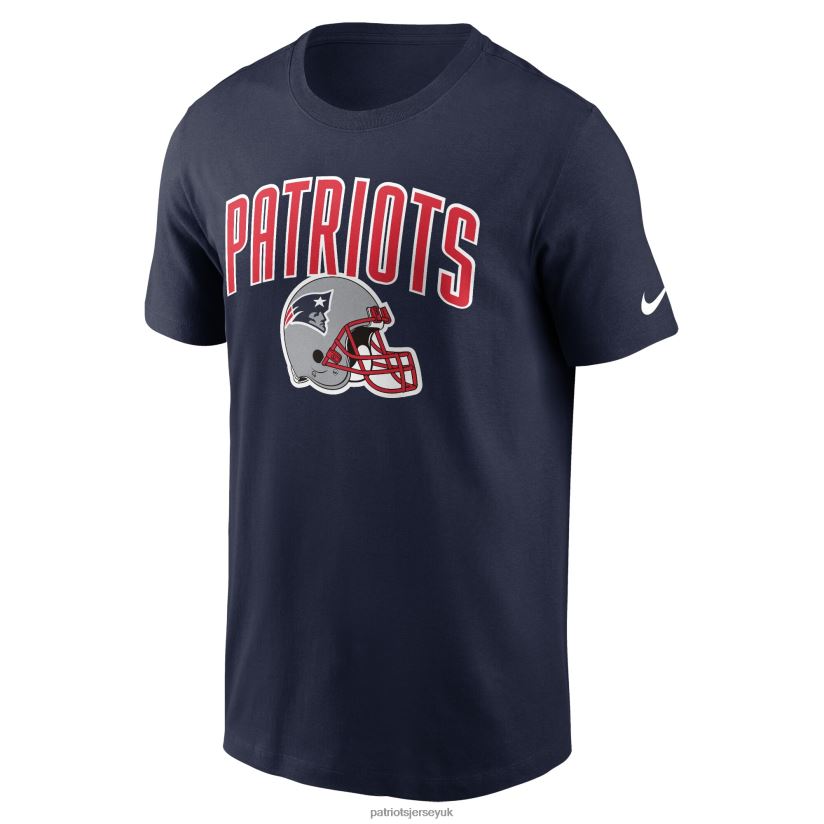 Nike Navy Team Athletic T-Shirt Men Patriots Jersey Clothing 6B6H8J1897