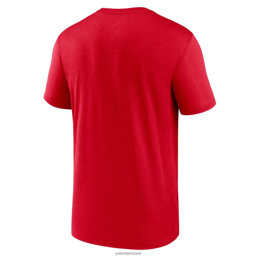 Nike Red Legend Community Performance T-Shirt Men Patriots Jersey Clothing 6B6H8J1973