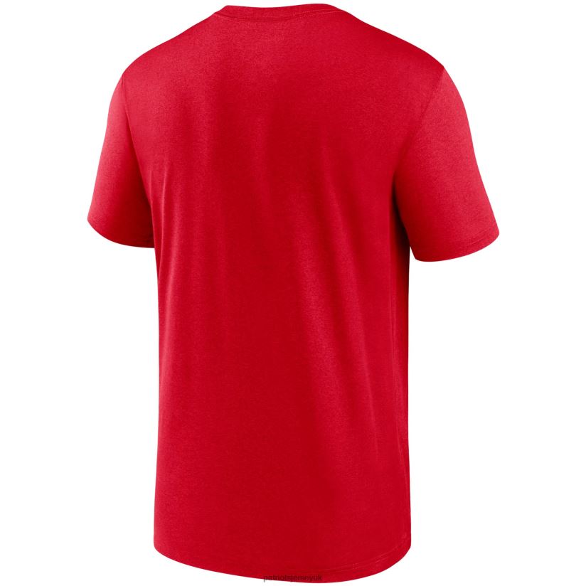 Nike Red Legend Local Phrase Performance T-Shirt Men Patriots Jersey Clothing 6B6H8J2038