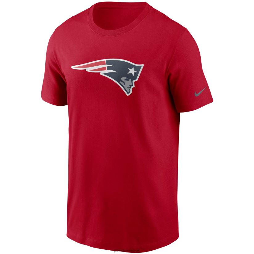 Nike Red Primary Logo T-Shirt Men Patriots Jersey Clothing 6B6H8J1925