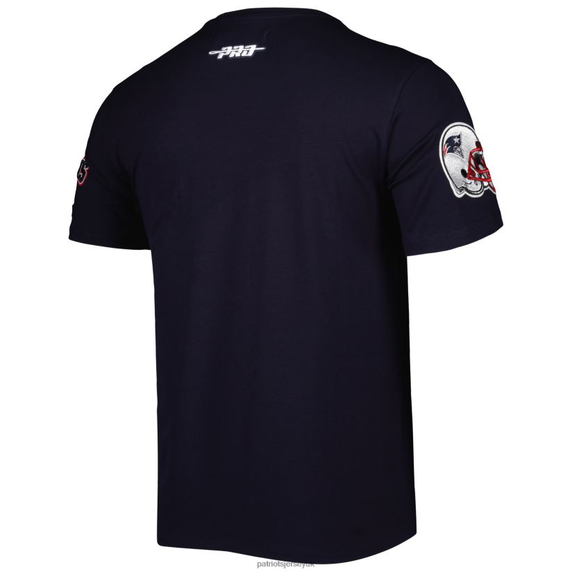 Pro Standard Navy Mash Up T-Shirt Men Patriots Jersey Clothing 6B6H8J1829