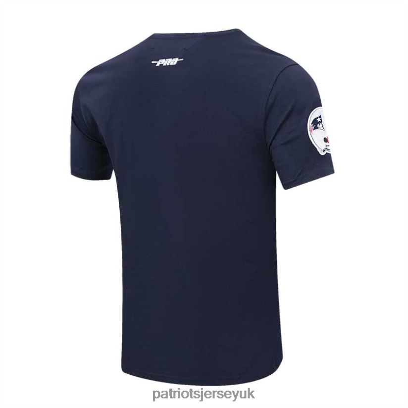 Pro Standard Navy Old English T-Shirt Men Patriots Jersey Clothing 6B6H8J1976