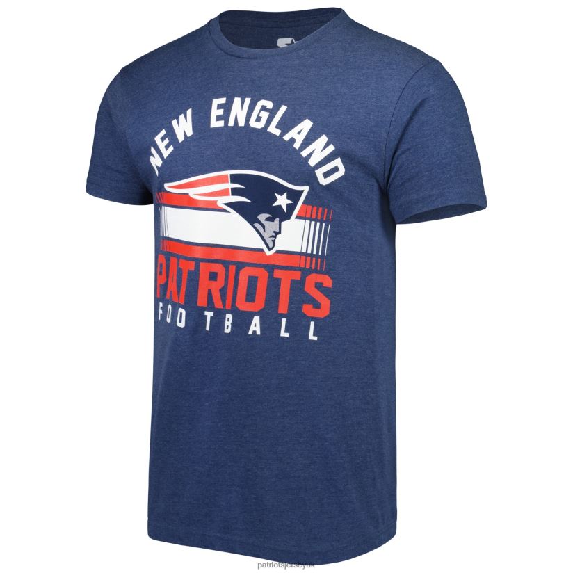 Starter Navy Prime Time T-Shirt Men Patriots Jersey Clothing 6B6H8J1949