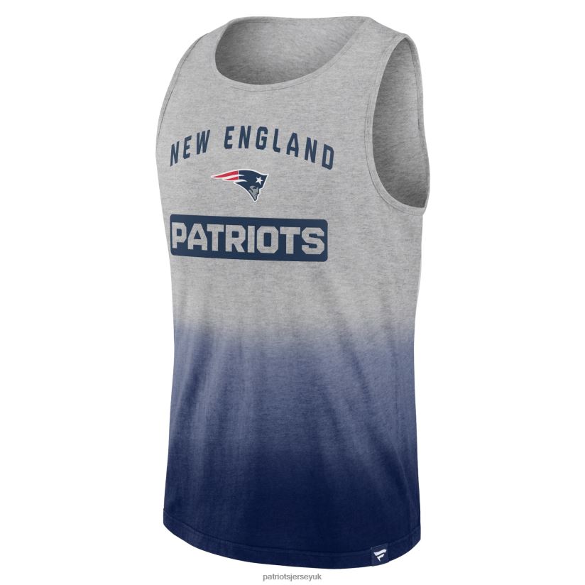 Fanatics Branded Heathered Gray/Navy Our Year Tank Top Men Patriots Jersey Clothing 6B6H8J2021