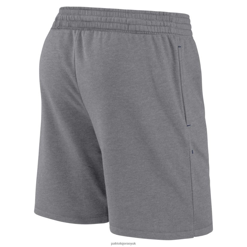 Fanatics Branded Navy/Heather Gray Arch T-Shirt & Shorts Combo Set Men Patriots Jersey Clothing 6B6H8J1689