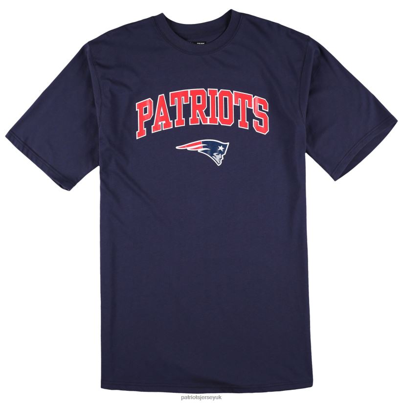 Concepts Sport Navy/Heather Gray Big & Tall T-Shirt & Pajama Pants Sleep Set Men Patriots Jersey Clothing 6B6H8J1754