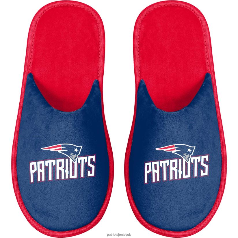 FOCO Scuff Slide Slippers Men Patriots Jersey Footwear 6B6H8J98