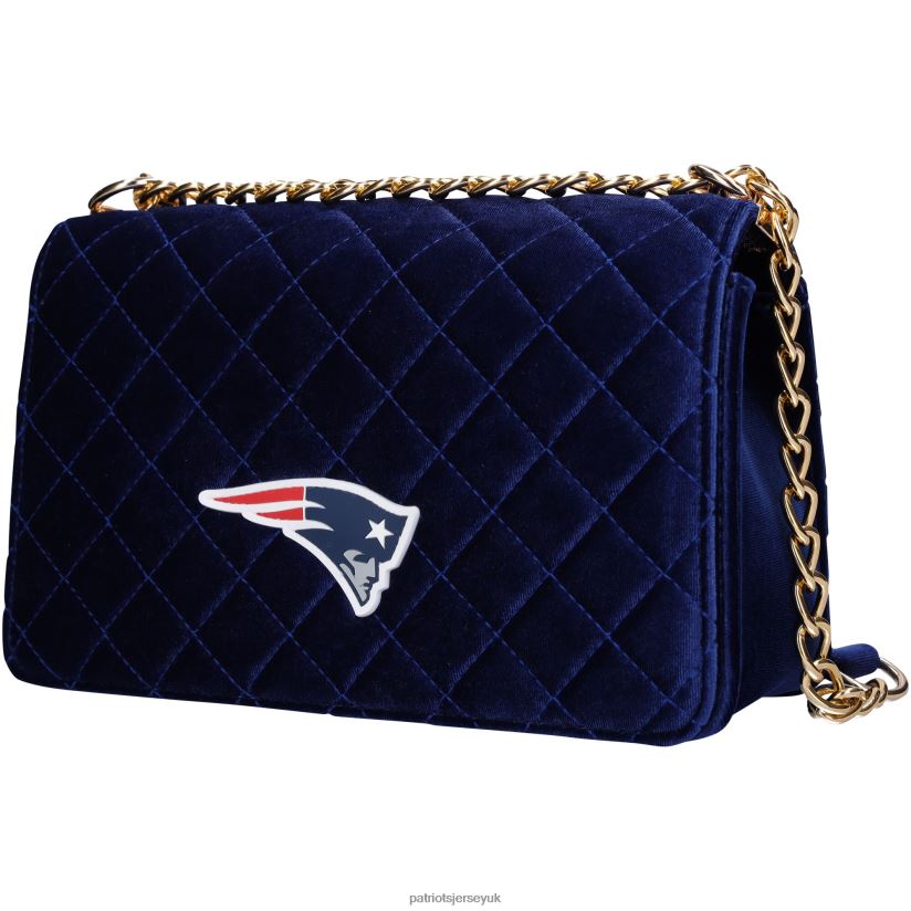 Cuce Velvet Team Color Bag Women Patriots Jersey Accessories 6B6H8J2209