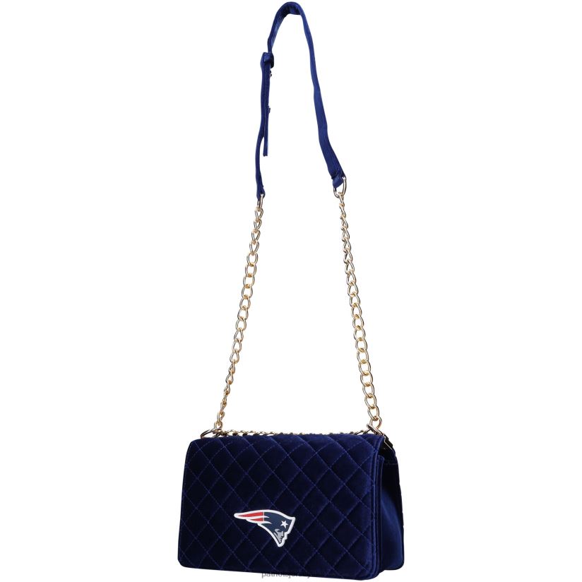 Cuce Velvet Team Color Bag Women Patriots Jersey Accessories 6B6H8J2209
