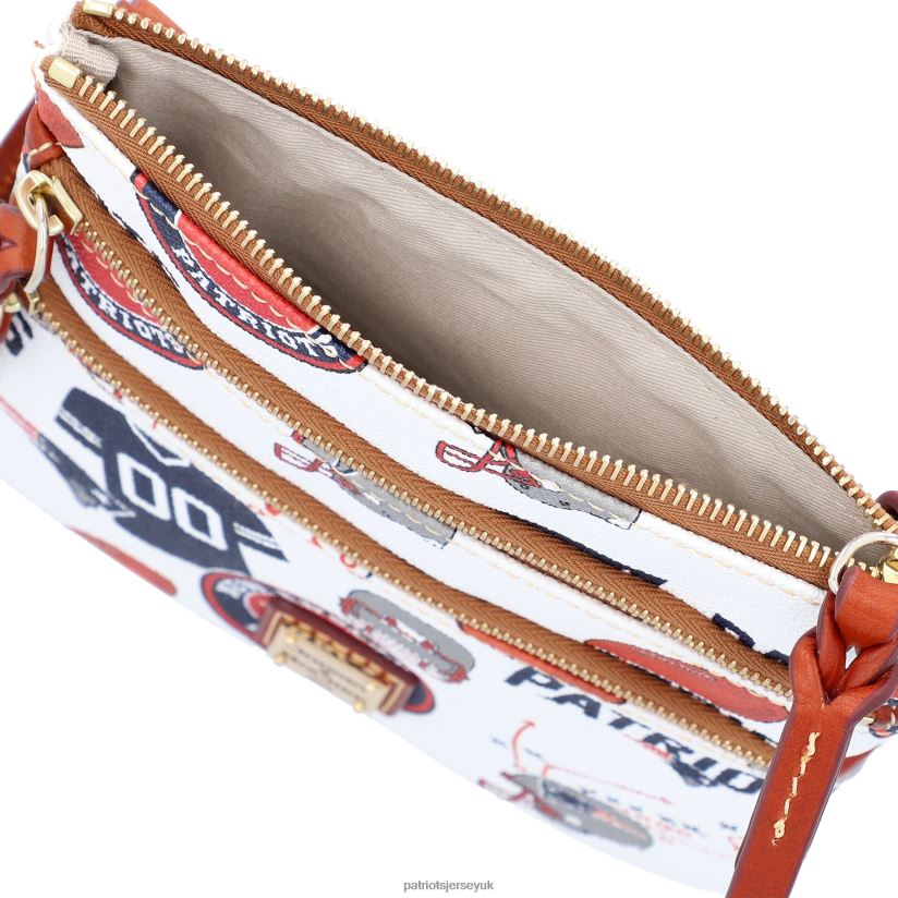 Dooney & Bourke Triple-Zip Crossbody Bag Women Patriots Jersey Accessories 6B6H8J2181