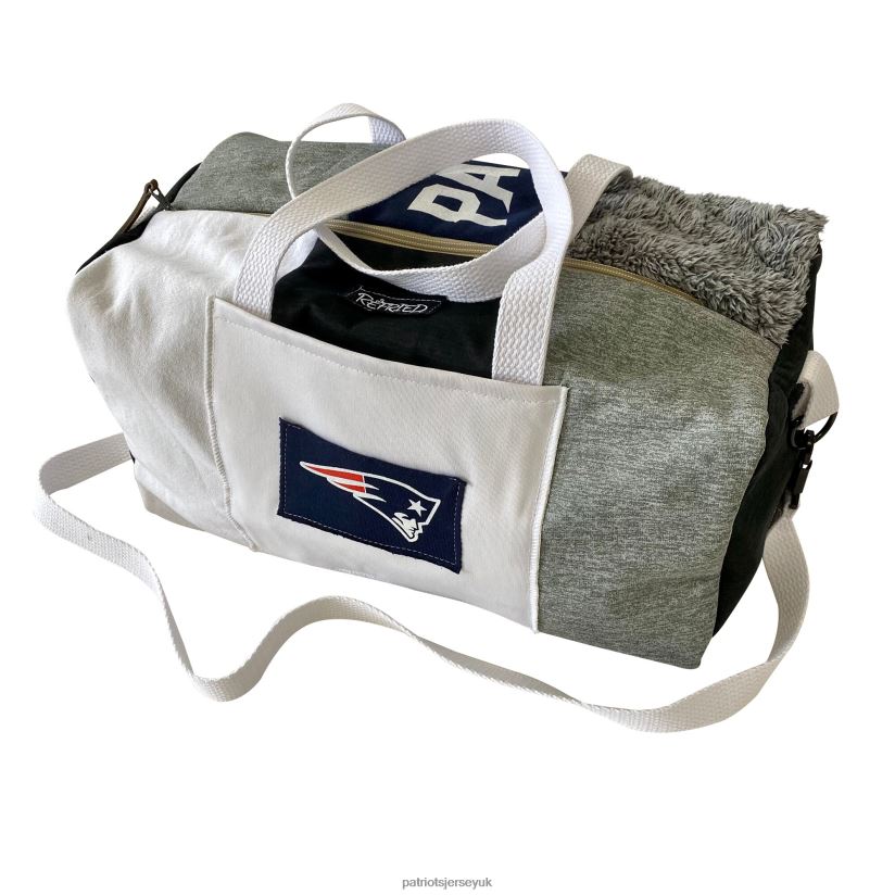 Refried Apparel Sustainable Upcycled Duffle Bag Women Patriots Jersey Accessories 6B6H8J2218