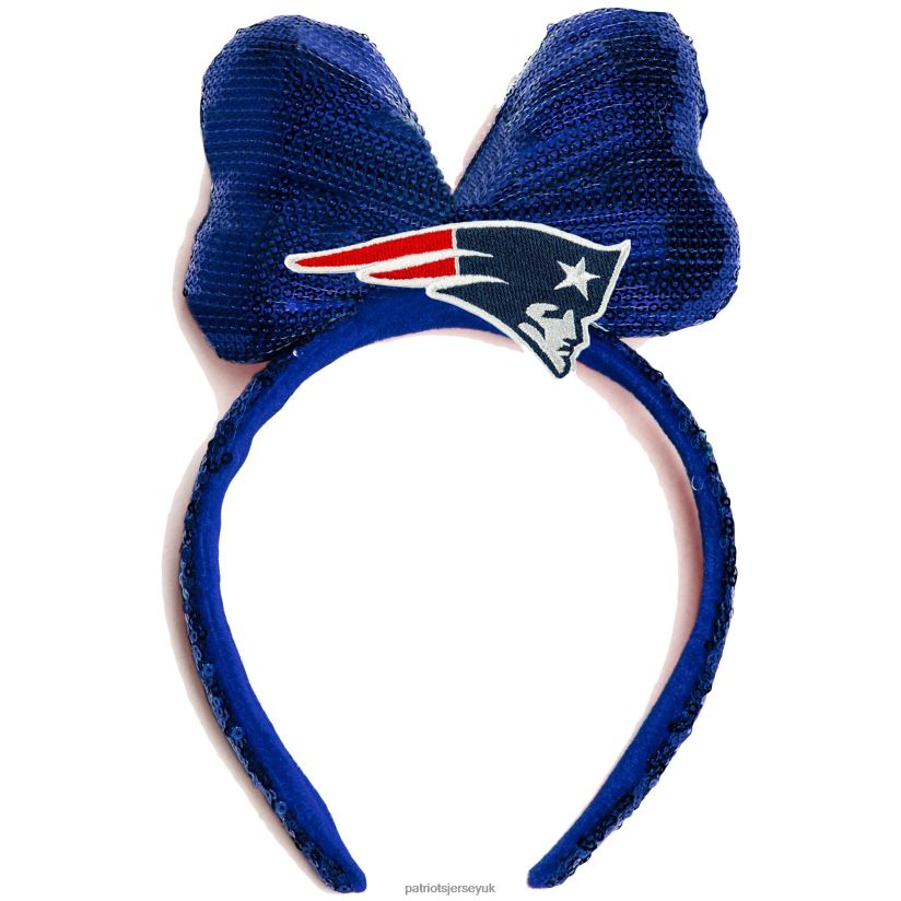 Cuce Logo Headband Women Patriots Jersey Accessories 6B6H8J2161
