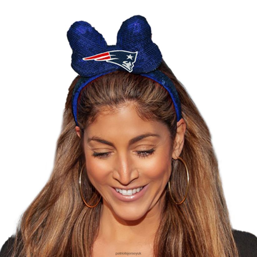 Cuce Logo Headband Women Patriots Jersey Accessories 6B6H8J2161