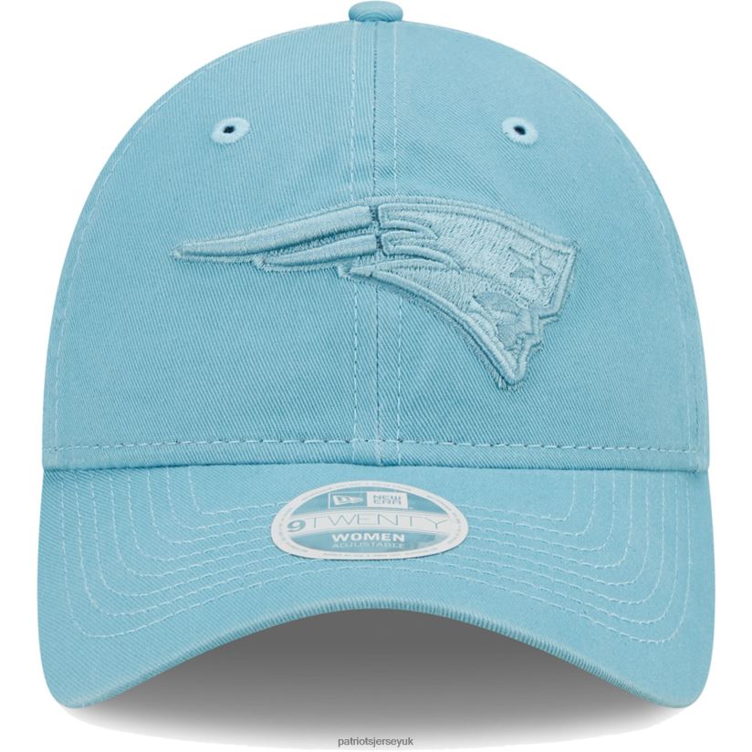 New Era Blue Core Classic 2.0 Tonal 9TWENTY Adjustable Hat Women Patriots Jersey Accessories 6B6H8J2270