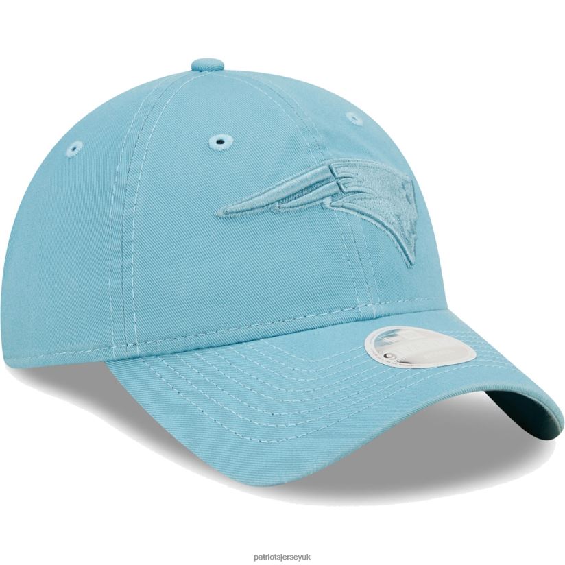 New Era Blue Core Classic 2.0 Tonal 9TWENTY Adjustable Hat Women Patriots Jersey Accessories 6B6H8J2270