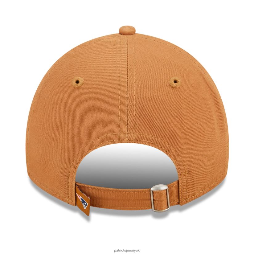 New Era Brown Core Classic 2.0 9TWENTY Adjustable Hat Women Patriots Jersey Accessories 6B6H8J2299