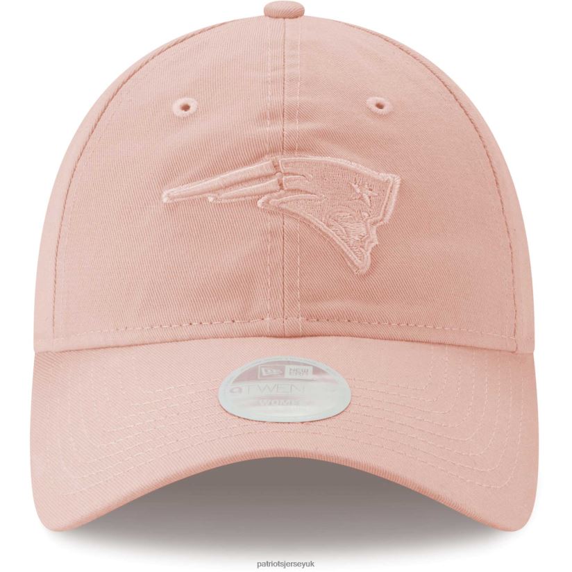 New Era Pink Core Classic 2.0 Tonal 9TWENTY Adjustable Hat Women Patriots Jersey Accessories 6B6H8J2264