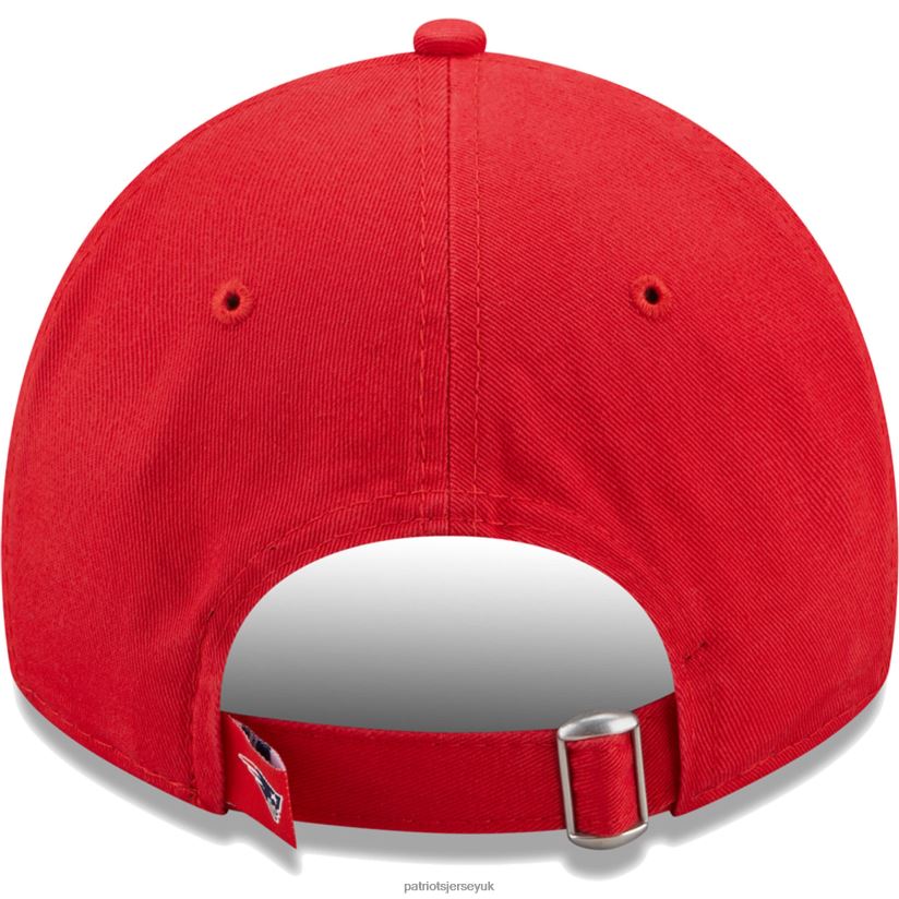 New Era Red Core Classic 2.0 9TWENTY Adjustable Hat Women Patriots Jersey Accessories 6B6H8J2307