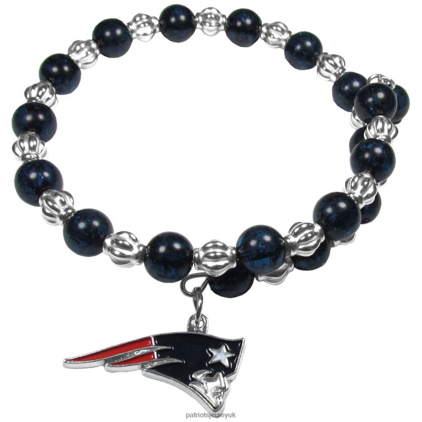 400 Degrees Beaded Bracelet Women Patriots Jersey Accessories 6B6H8J2162