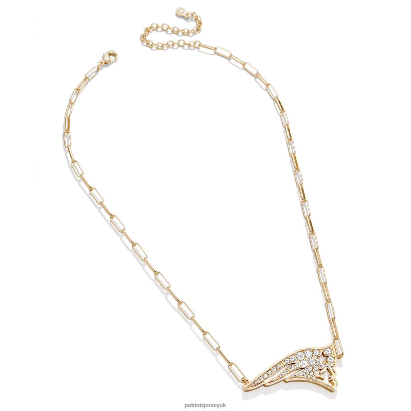 BaubleBar Paperclip Chain Necklace Women Patriots Jersey Accessories 6B6H8J2204
