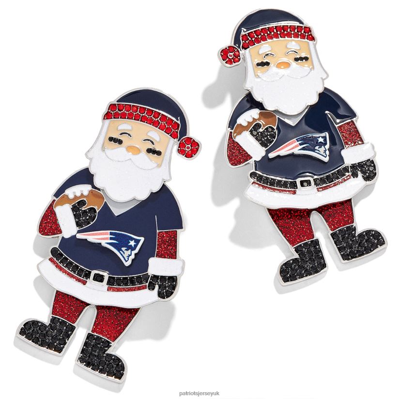 BaubleBar Santa Claus Earrings Women Patriots Jersey Accessories 6B6H8J2207