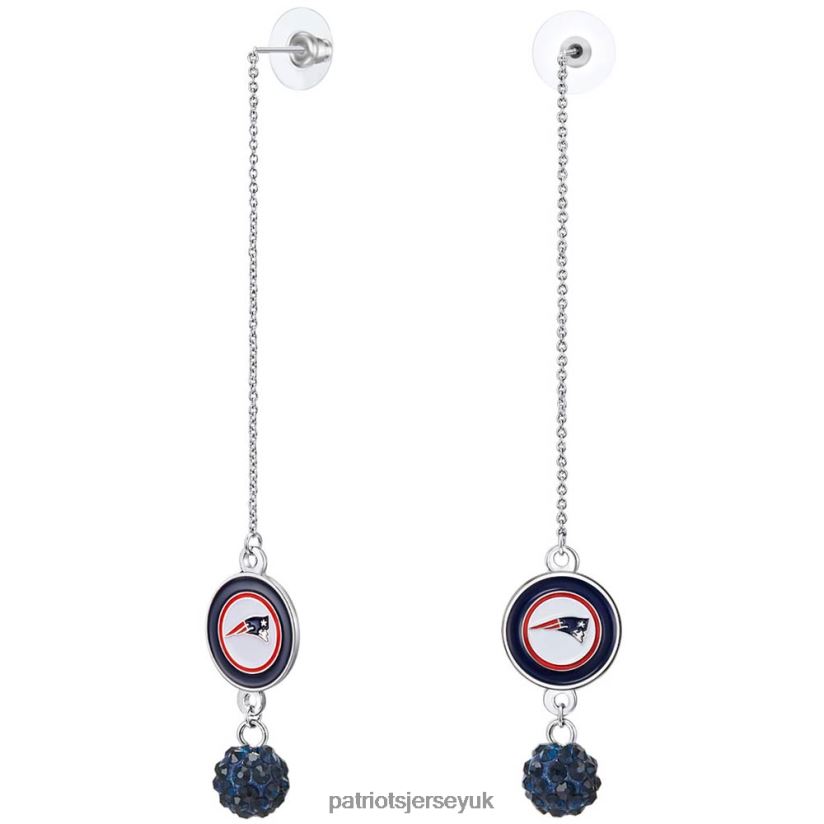 Chain Pierce Shambala Earrings Women Patriots Jersey Accessories 6B6H8J2200