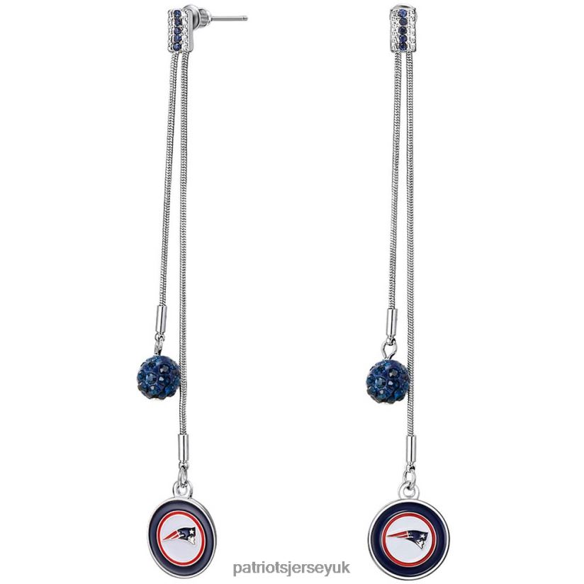 Dual Strand Shambala Earrings Women Patriots Jersey Accessories 6B6H8J2180