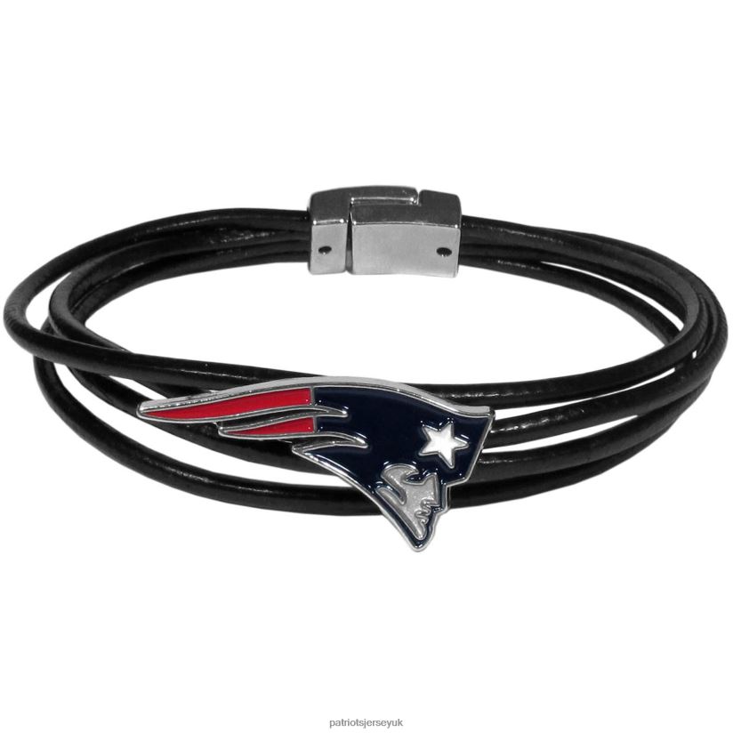 Genuine Leather Bracelet Women Patriots Jersey Accessories 6B6H8J2183