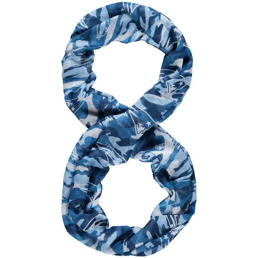 Camo Infinity Scarf Women Patriots Jersey Accessories 6B6H8J2196